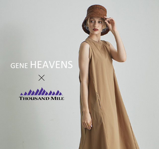 GENE HEAVENS × THOUSAND MILE コラボレーションシリーズが今年も種類豊富に登場 | ROSE BUD  (ローズバッド公式通販サイト) | 【公式通販】レディースファッションのROSE BUD ONLINE STORE